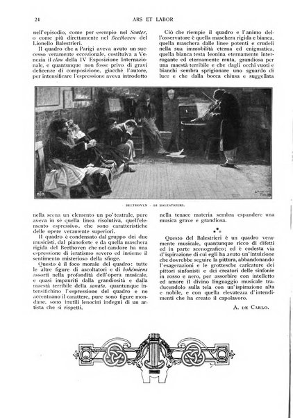 Ars et labor rivista mensile illustrata