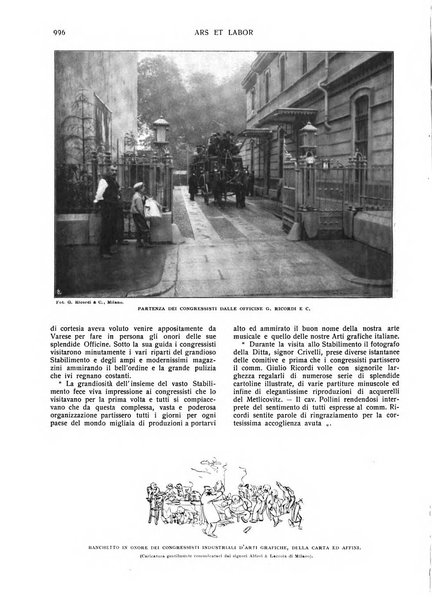 Ars et labor rivista mensile illustrata