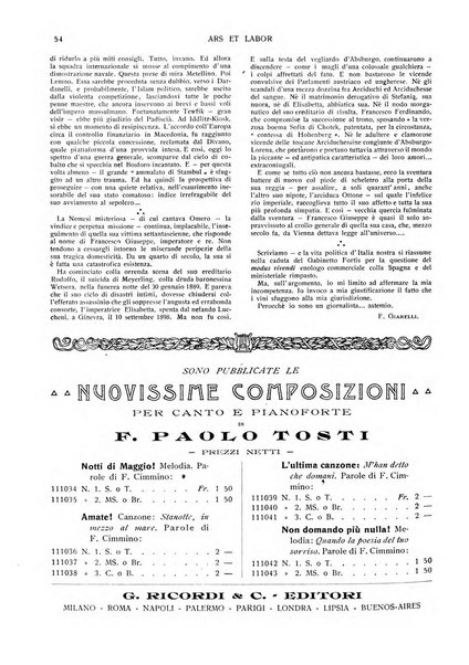 Ars et labor rivista mensile illustrata