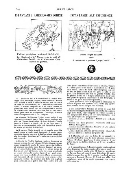 Ars et labor rivista mensile illustrata