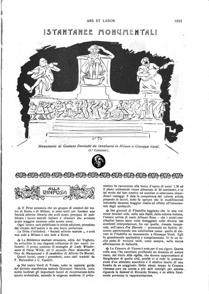 Ars et labor rivista mensile illustrata