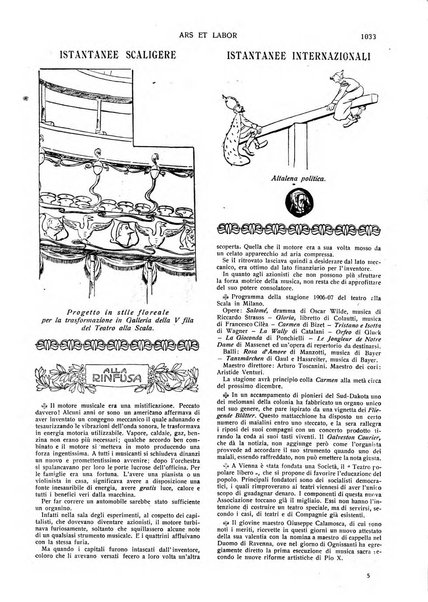 Ars et labor rivista mensile illustrata