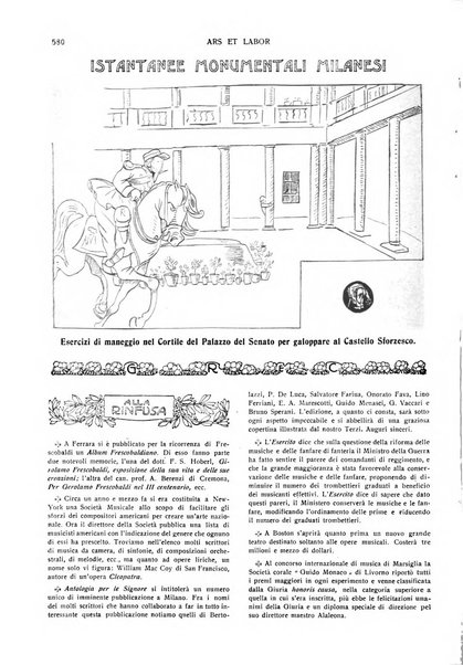 Ars et labor rivista mensile illustrata