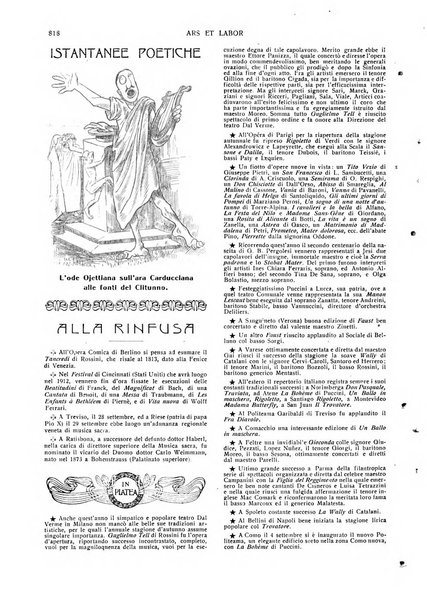 Ars et labor rivista mensile illustrata