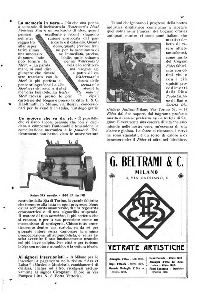 Ars et labor rivista mensile illustrata
