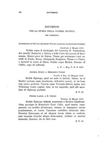 Archivio trentino rivista trimestrale