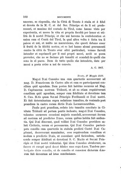 Archivio trentino rivista trimestrale