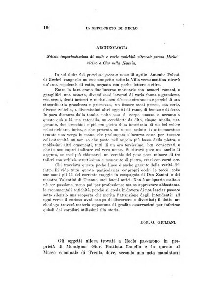 Archivio trentino rivista trimestrale