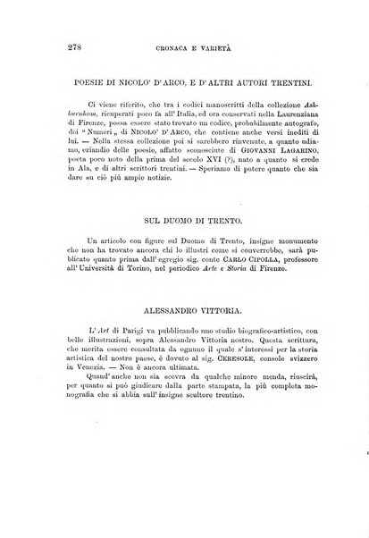 Archivio trentino rivista trimestrale