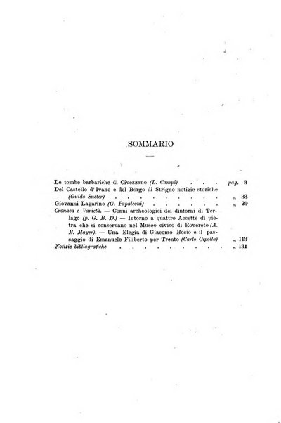 Archivio trentino rivista trimestrale