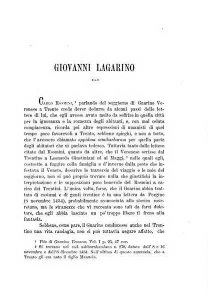 Archivio trentino rivista trimestrale