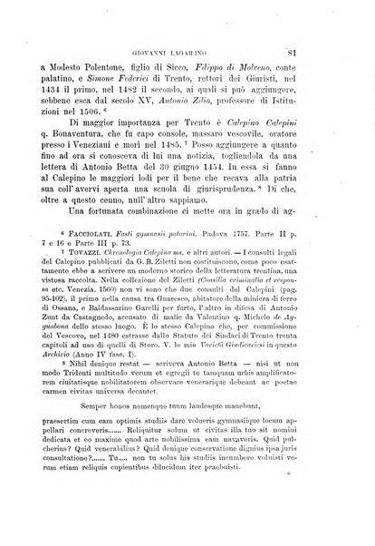 Archivio trentino rivista trimestrale