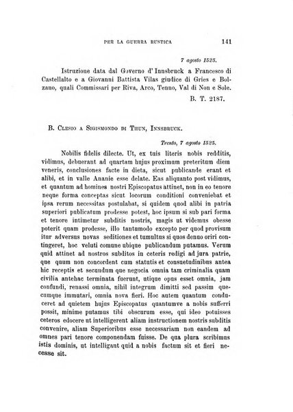 Archivio trentino rivista trimestrale