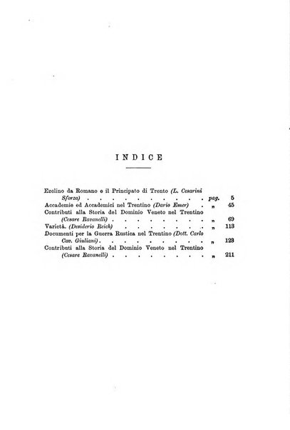 Archivio trentino rivista trimestrale