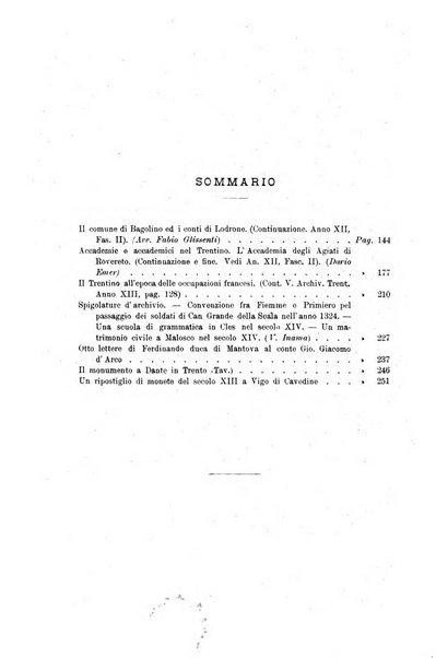 Archivio trentino rivista trimestrale