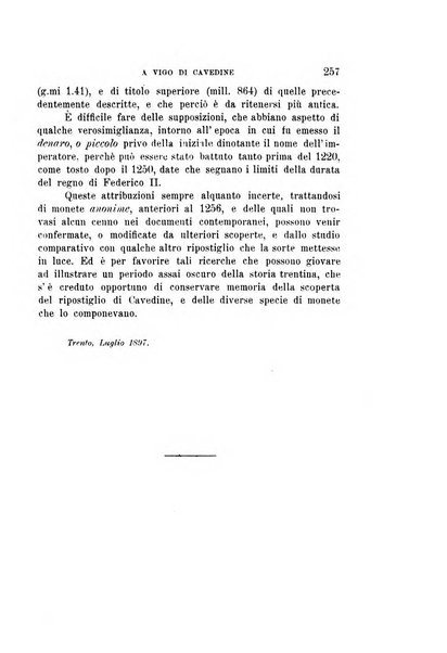 Archivio trentino rivista trimestrale