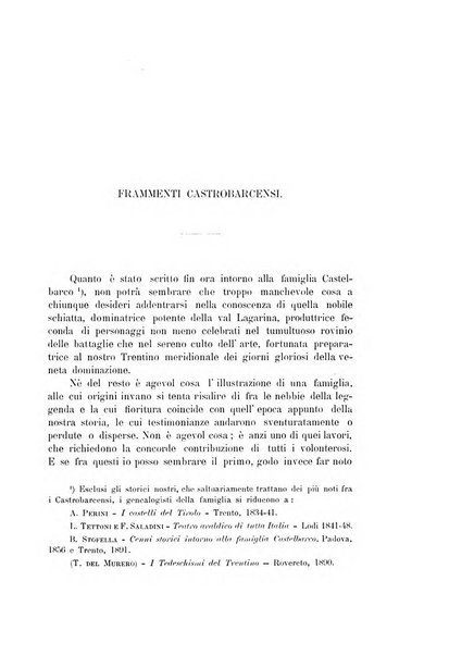 Archivio trentino rivista trimestrale