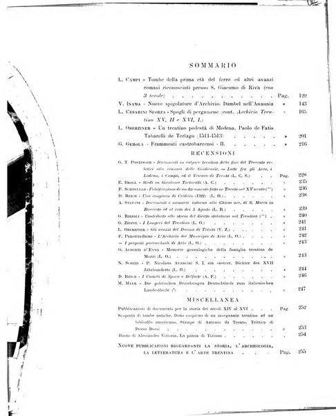 Archivio trentino rivista trimestrale