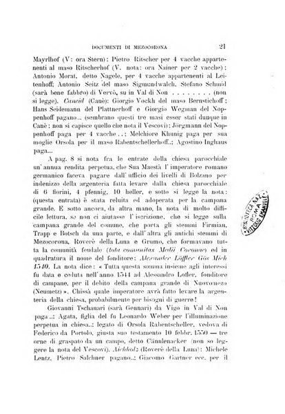 Archivio trentino rivista trimestrale