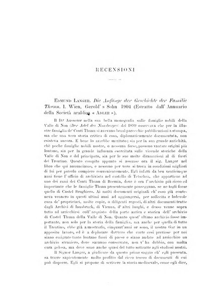 Archivio trentino rivista trimestrale