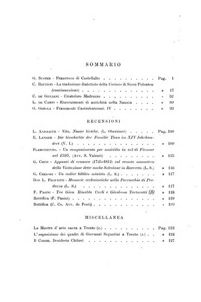 Archivio trentino rivista trimestrale