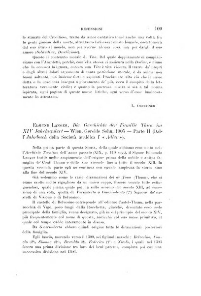 Archivio trentino rivista trimestrale