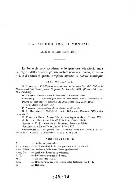 Archivio trentino rivista trimestrale