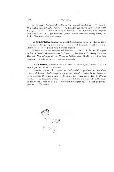 Archivio trentino rivista trimestrale