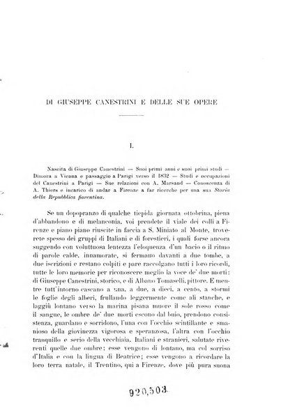 Archivio trentino rivista trimestrale