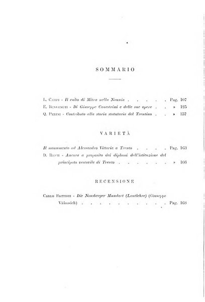 Archivio trentino rivista trimestrale