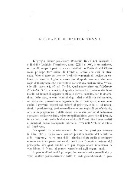 Archivio trentino rivista trimestrale