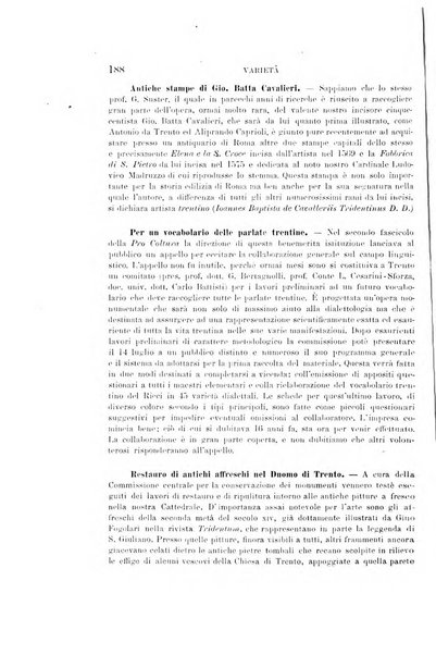 Archivio trentino rivista trimestrale