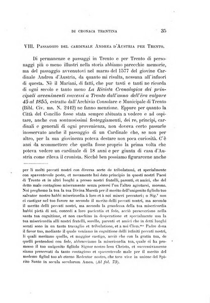 Archivio trentino rivista trimestrale