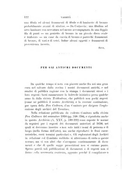 Archivio trentino rivista trimestrale