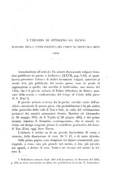 Archivio trentino rivista trimestrale