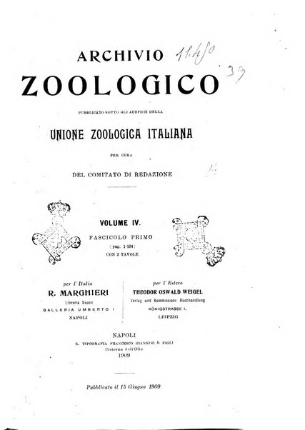 Archivio zoologico