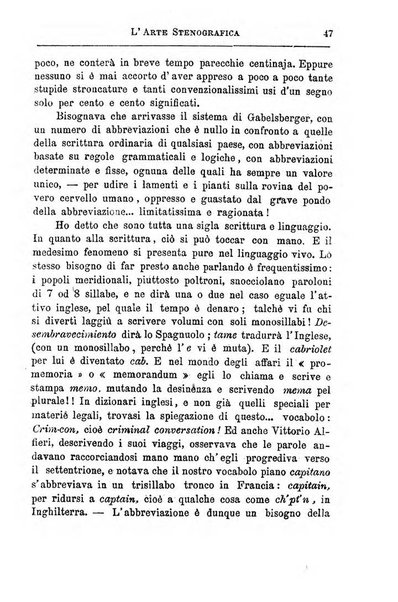 L'arte stenografica organo delle Societa stenografiche di Como, Feltre, Milano ...