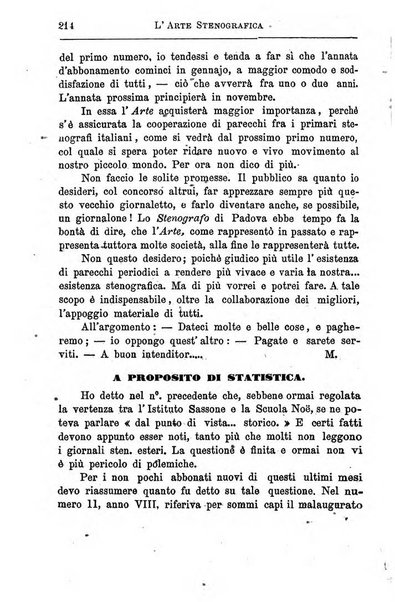 L'arte stenografica organo delle Societa stenografiche di Como, Feltre, Milano ...