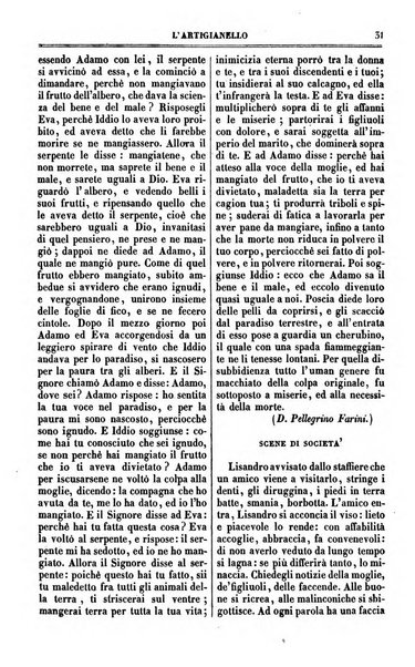 L'artigianello letture morali, religiose ed istruttive per servire alle scuole notturne di religione e alle famiglie