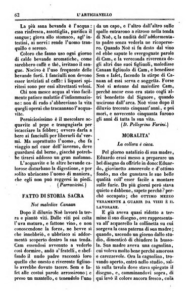 L'artigianello letture morali, religiose ed istruttive per servire alle scuole notturne di religione e alle famiglie