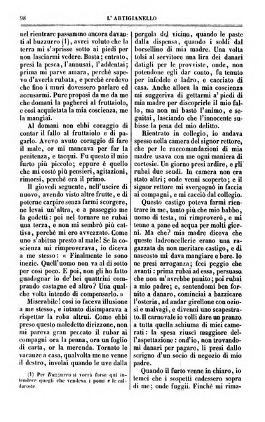 L'artigianello letture morali, religiose ed istruttive per servire alle scuole notturne di religione e alle famiglie