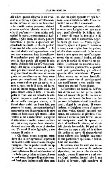 L'artigianello letture morali, religiose ed istruttive per servire alle scuole notturne di religione e alle famiglie