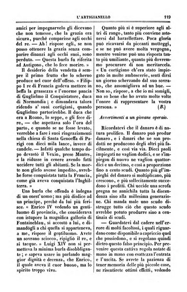 L'artigianello letture morali, religiose ed istruttive per servire alle scuole notturne di religione e alle famiglie