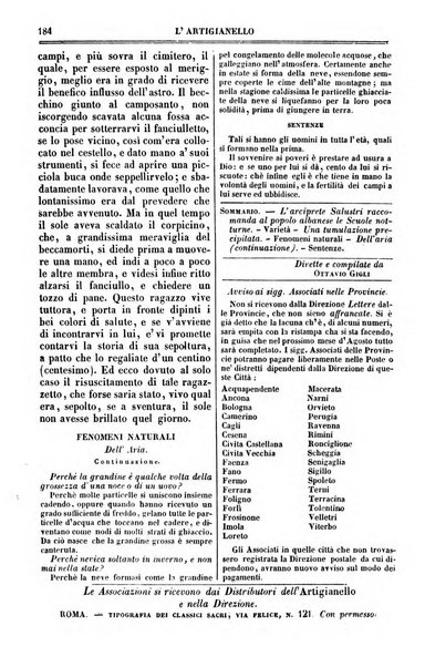 L'artigianello letture morali, religiose ed istruttive per servire alle scuole notturne di religione e alle famiglie