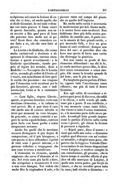 L'artigianello letture morali, religiose ed istruttive per servire alle scuole notturne di religione e alle famiglie