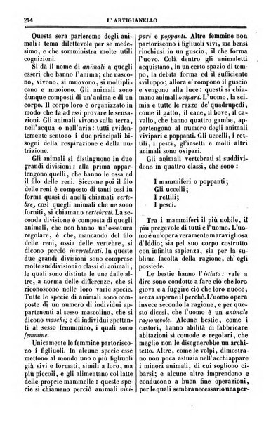 L'artigianello letture morali, religiose ed istruttive per servire alle scuole notturne di religione e alle famiglie