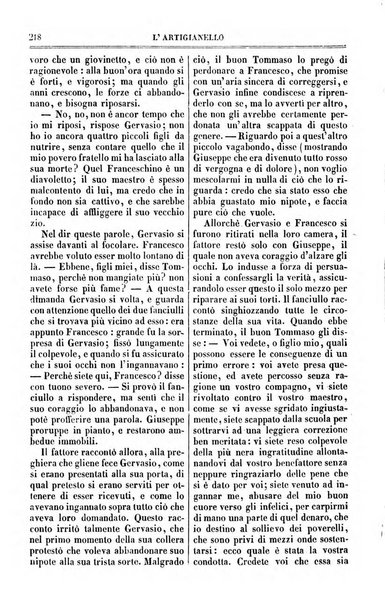 L'artigianello letture morali, religiose ed istruttive per servire alle scuole notturne di religione e alle famiglie