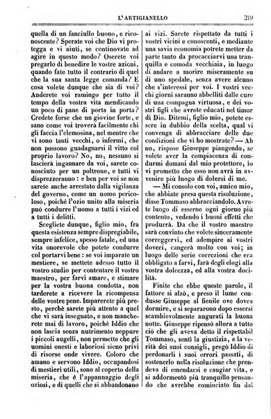 L'artigianello letture morali, religiose ed istruttive per servire alle scuole notturne di religione e alle famiglie