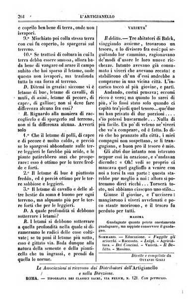 L'artigianello letture morali, religiose ed istruttive per servire alle scuole notturne di religione e alle famiglie