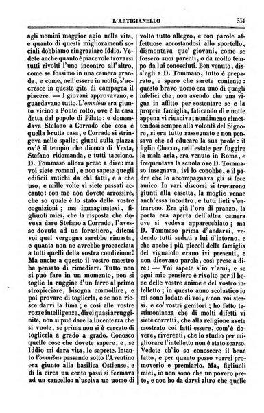 L'artigianello letture morali, religiose ed istruttive per servire alle scuole notturne di religione e alle famiglie